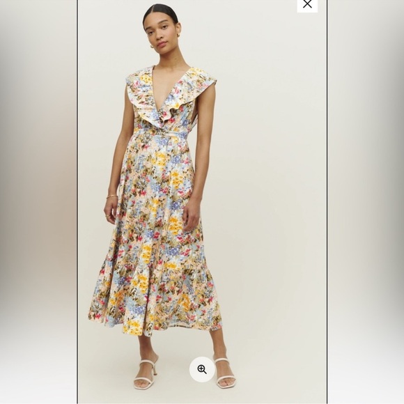 Reformation Dresses & Skirts - Reformation Reina Dress Countryside Print NWT 4